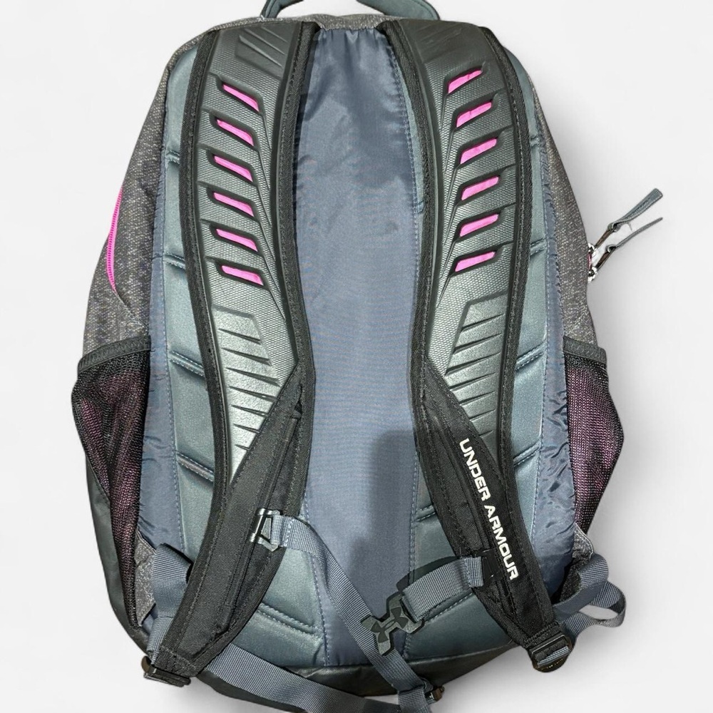 Under Armour Charcoal and Magenta Women's Backpack - Picture 5 of 7